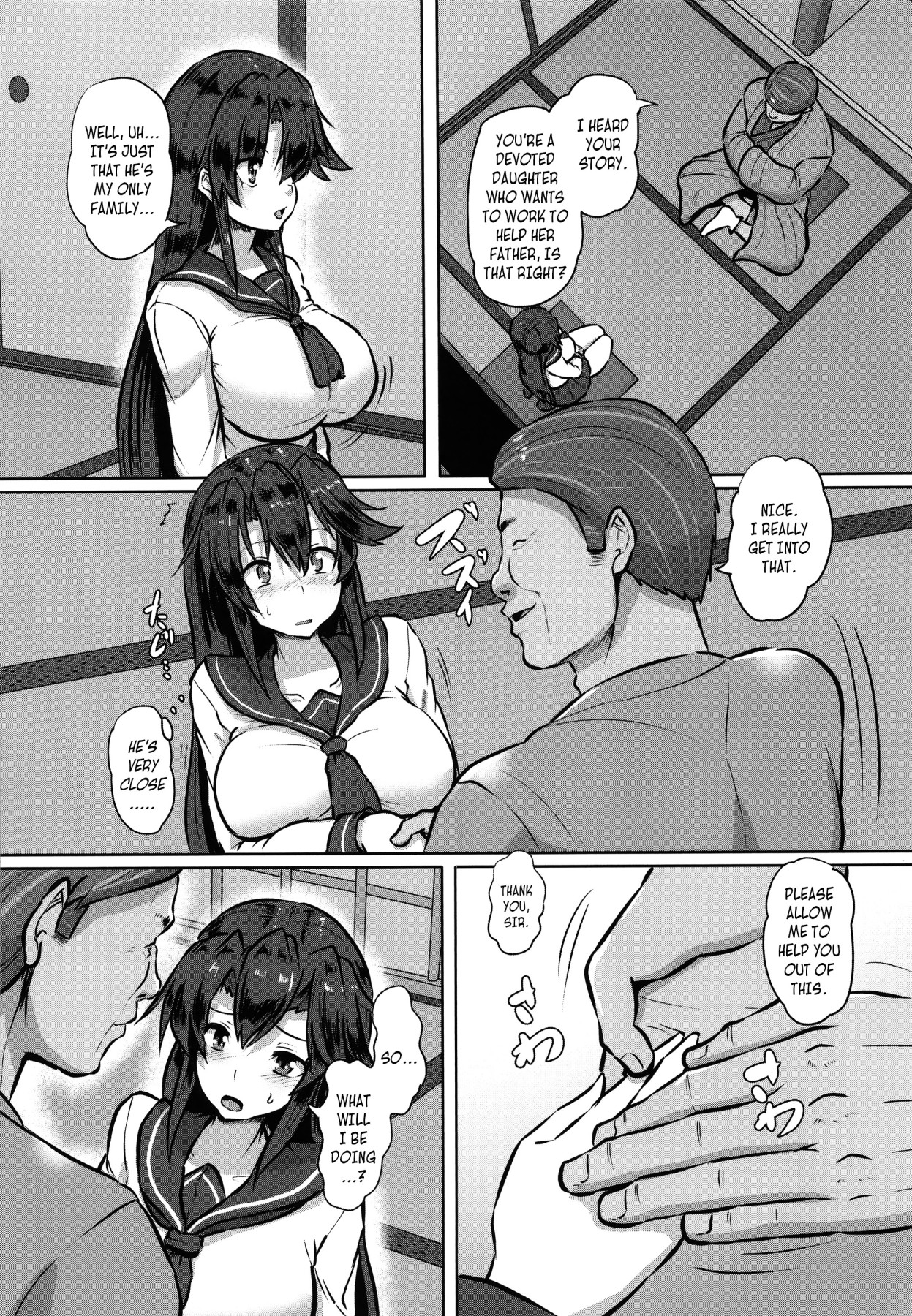 Hentai Manga Comic-A Record of a High School Girl Settling Her Debts With Rape --Chapter 1-4